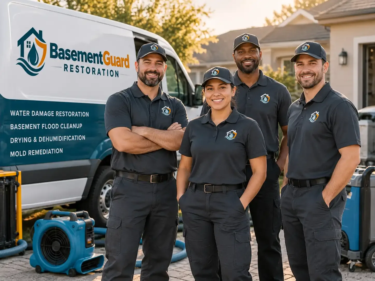Basement Water Damage Restoration company in Olustee, OK